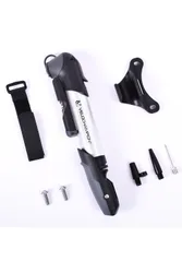 Alloy 9" Bike Pump with Pressure Gauge 120psi