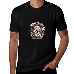 Cosmic Psychos T-Shirt Minimalist Plain Crew Neck T-Shirt