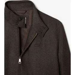 Chaqueta de hombre harrington de lana en