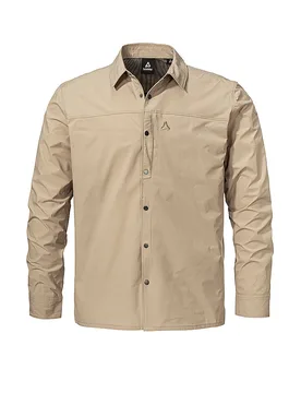 SCHÖFFEL Herren Wanderhemd Style Maghera Trekking camel 50 M - Schöffel - FashionsVida