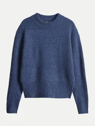 Opus Strickpullover Pitan Blau 38