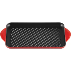 Parrilla rectangular de hierro fundido
