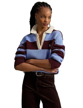 POLO Pullover blau M Damen - Ralph Lauren - FashionsVida