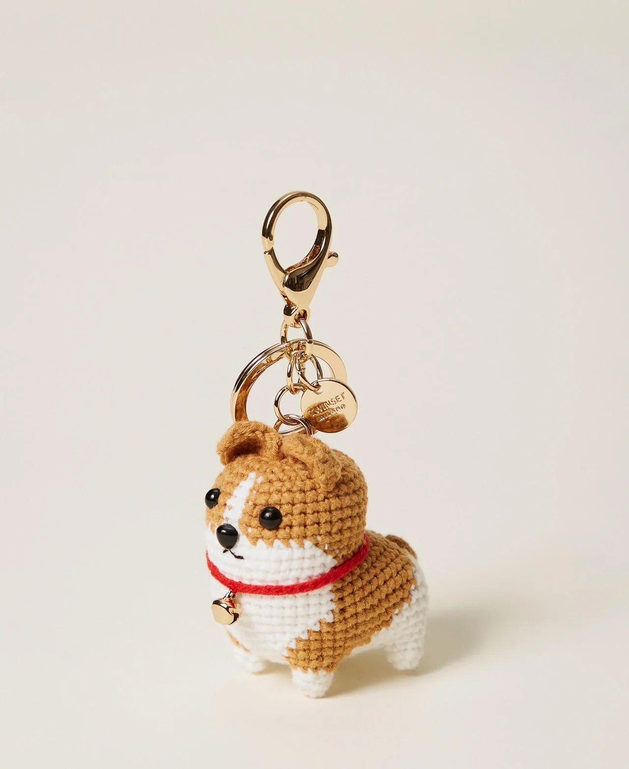 Porte-clés chien en crochet - TWINSET - FashionsVida