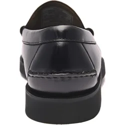 Mocasines de hombre de piel en color