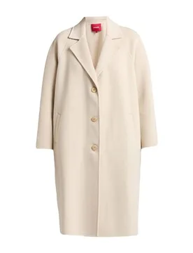 Staud Abrigo Mujer Marfil M,S Mujer - STAUD - FashionsVida