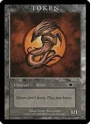 Sliver Token (Legions Magic Player Rewards) Promotional Cards