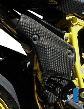 Protezione Scarico Carbonio Ilmberger Ducati 1198 / S / R - Ilmberger Carbonparts - FashionsVida