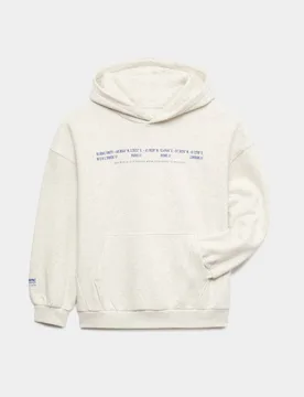 Cotton Rich Graphic Hoodie (6-16 Yrs) Grey Marl male - M&S - FashionsVida