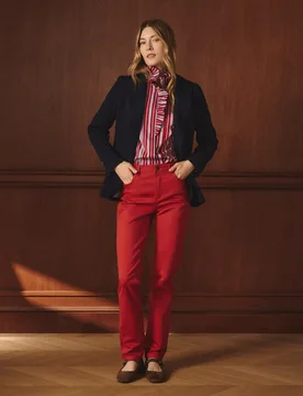 Pantalón semipitillo básico de mujer - Lloyd's - FashionsVida