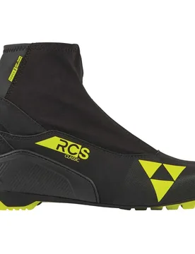 Chaussures De Ski Nordique Rcs Classic Black / Yellow 29.5 - fischer - FashionsVida
