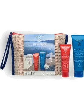 Set Crema Hydra Fresh Spf50 Bee Sun Safe - APIVITA - FashionsVida