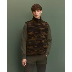 Chaleco polar básico de hombre