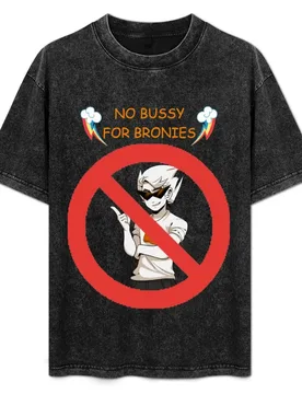 Dirk strider - no bussy for bronies T-Shirt Gym Wear Breathable Short Sleeve Tee - Aliexpress - FashionsVida