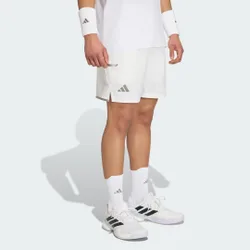 SET SHORTS DA TENNIS CLIMACOOL CON SHORTS INTERNI M 18 CM White