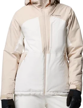 Veste de ski imperméable et chaude - Liftline Jacket Sea Salt Dark Stone - Taille S - Beige - Columbia - FashionsVida