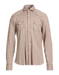 Camisa Hombre Marrón 41 Hombre