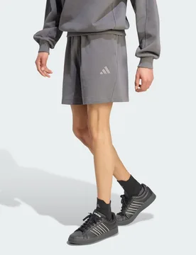 SHORT KIT SMALL LOGO S 18 CM Grey Five - Adidas - FashionsVida