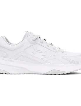 Baskets Edge Leather White / White / Halo Gray EU 46 - Under armour - FashionsVida