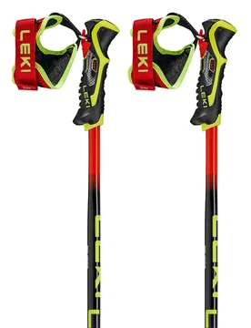 Bâtons Wcr Pro Lite Sl Tr Bright Red / Violet / Neonyellow 120 cm Homme - Leki Alpino - FashionsVida