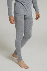 Merino II Mens Pants With Fly - Grey - Grey - Size: S