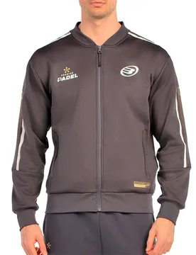 Bando Full Zip Sweatshirt Coal S - Bullpadel - FashionsVida