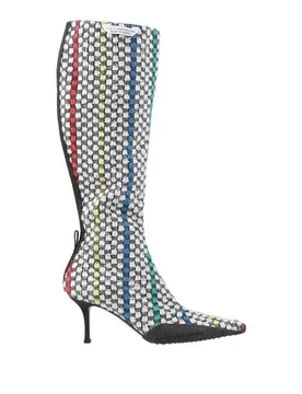 Stiefel Damen Hellgrau 39 Damen - Marine Serre - FashionsVida