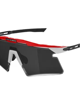 Occhiali Da Sole Aeroshade 2.0 Titanium Uae White / Red - SCICON - FashionsVida