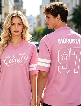 Megan Moroney Football Tee The Cloud 9 Tour 2026 Soccer Jersey V-neck Short Sleeve Summer Male T-shirt Design Fashion Print Tops - Aliexpress - FashionsVida