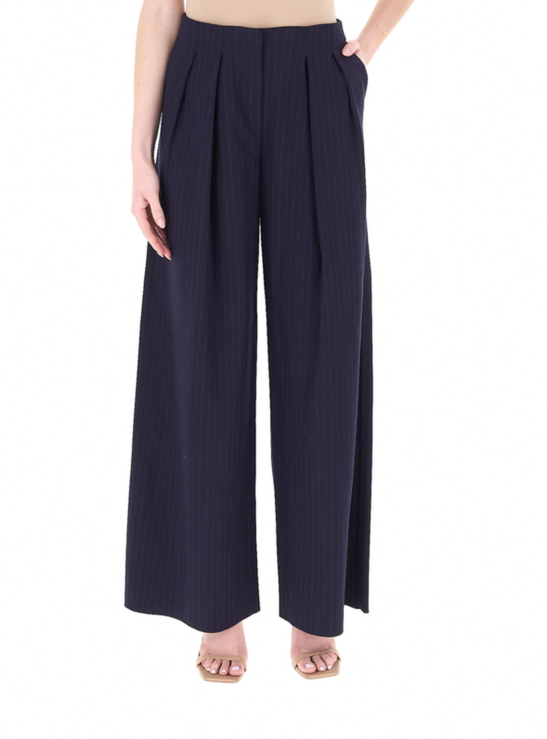 Pantalone a palazzo BLU NOTTE 40 - I Blues - FashionsVida