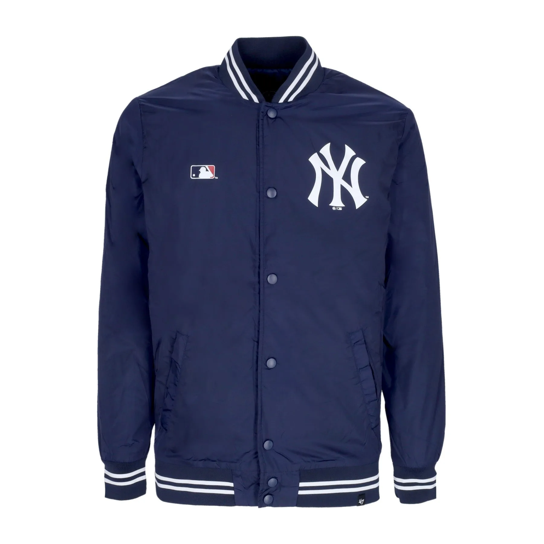 Giubbotto Bomber Uomo Mlb Drift Track Jacket Neyyan Fall Navy - 47 BRAND - FashionsVida