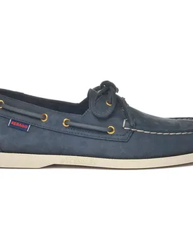 Chaussures Bateau Docksides Portland Nubuck Blue Universe EU 42 - Sebago - FashionsVida