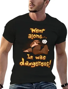 Dangerous to Go Alone T-Shirt Big Size Simple T-Shirt - Aliexpress - FashionsVida