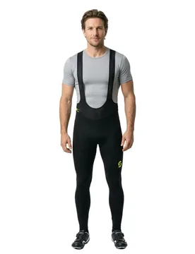 Salopette Larga Rc Pro Warm +++ Black / Sulphur Yellow - Scott - FashionsVida