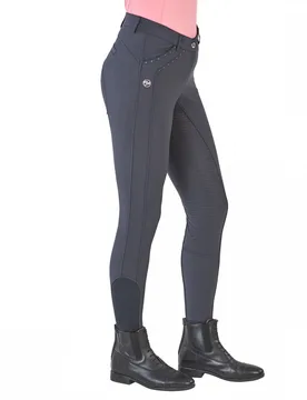Damen Reithose ZAYA dark navy 36 - Busse - FashionsVida