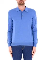 GRAN SASSO Polo in lana AZZURRO 56