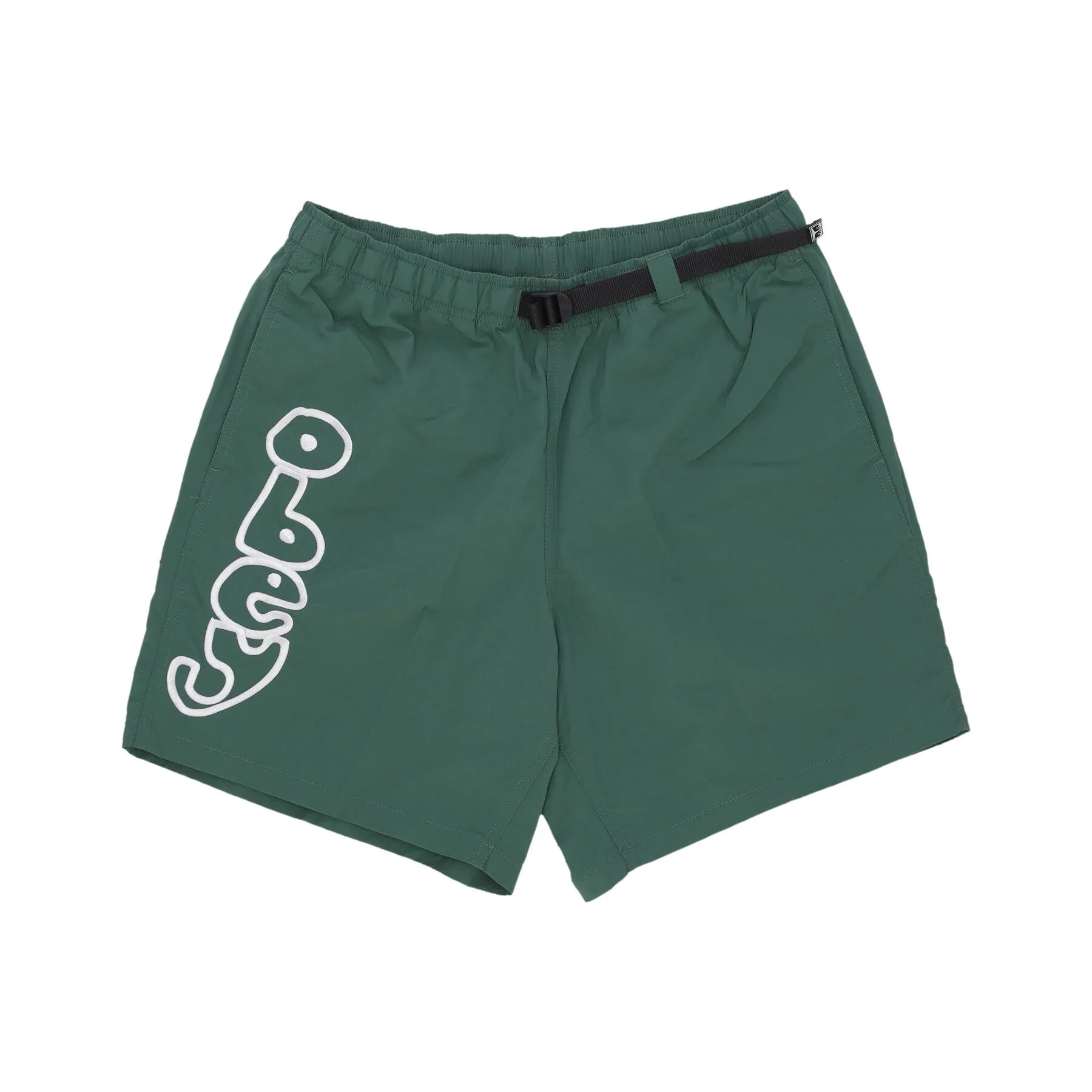 Pantaloncino Uomo Resound Web Belt Short Palm Leaf - OBEY - FashionsVida