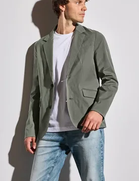 Street One Stretch Sakko male Grün - Street One MEN - FashionsVida