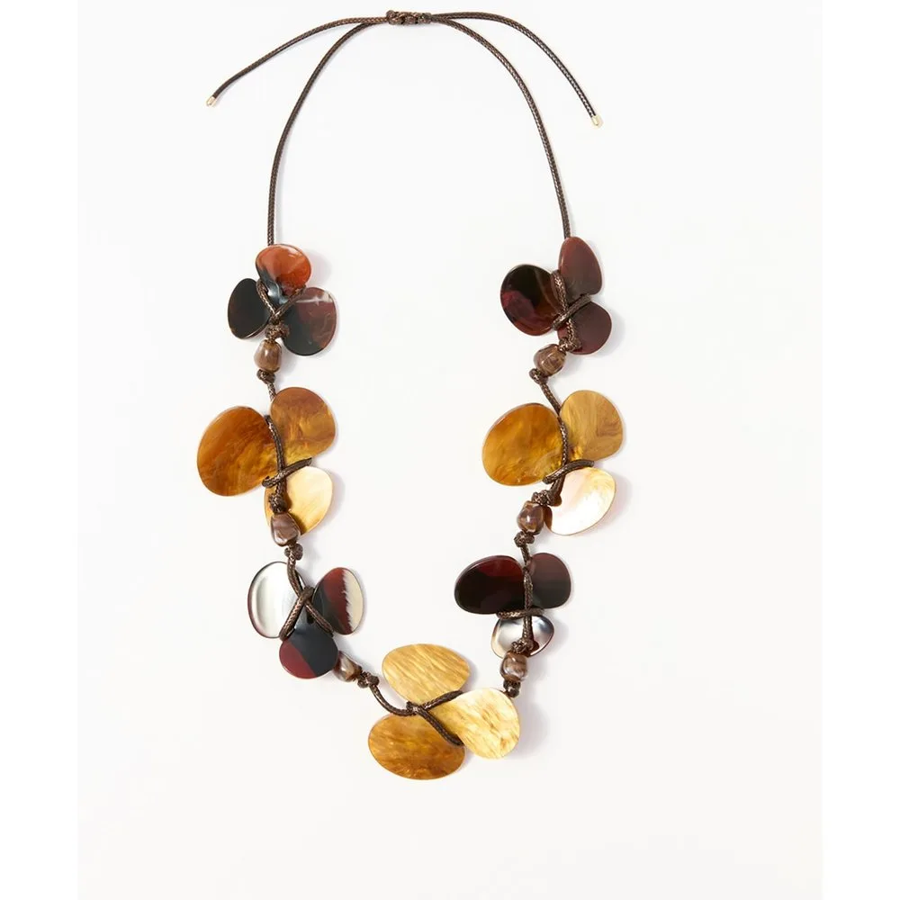 Sfera - Collar maxiflores resina - Sfera - FashionsVida