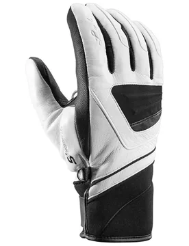Gants Griffin S White / Black 6 - Leki Alpino - FashionsVida