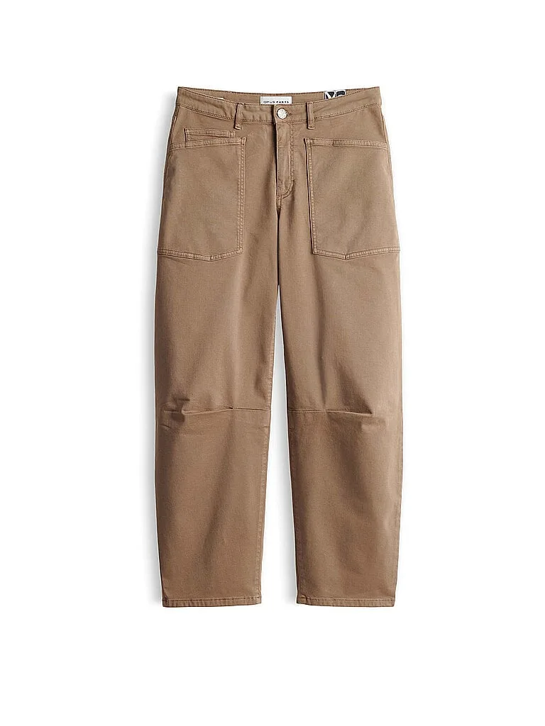 Chino LISANA VIBRANT camel 44 Damen - OPUS PANTS - FashionsVida
