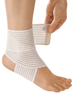 Sprunggelenk-Bandage, 1 Stück weiss - Hydas - FashionsVida