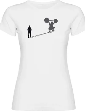 T-shirt à Manches Courtes Train Shadow White S - Kruskis - FashionsVida