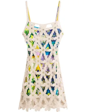 Vestido crochet 2 en 1 - Desigual - FashionsVida