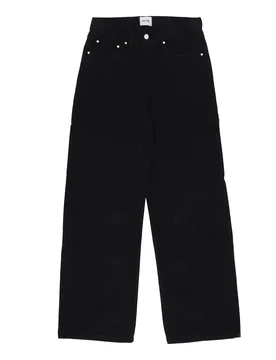 Jeans Uomo Back Pocket Graphic Pants Black - Arte - FashionsVida