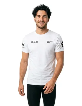 Maglietta A Maniche Corte Pro Cycling Team White - Q36.5 - FashionsVida