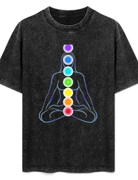 Chakras - Seven Chakra System - Yoga Teacher Instructor Gifts - 7 Chakren Colors T-Shirt Active Wear Sports T-Shirt for Men - Aliexpress - FashionsVida