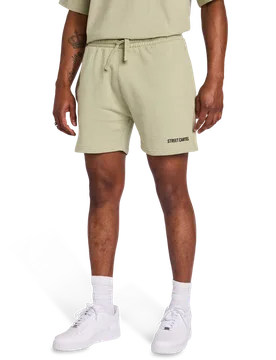 Darkside Men Shorts - Green - Size L - Cotton French Terry - Green - Size: Large - Street Cartel - FashionsVida