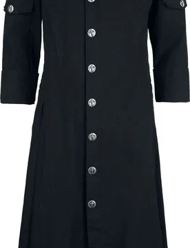 Gothic Mantel - Cloaked in Darkness - S bis L - für Männer - Größe L - schwarz - Männer - male - Gothicana by EMP - FashionsVida