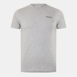Mens Off White Windy Arrow T In Grey/black - Size X-Small